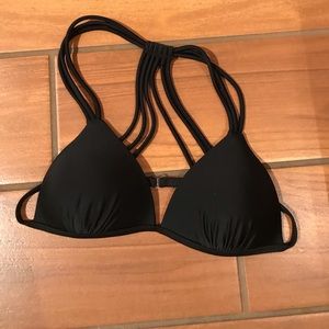 Black bikini top